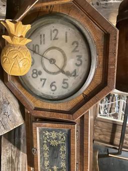 Photo, antique, pendulum clock, retro, 