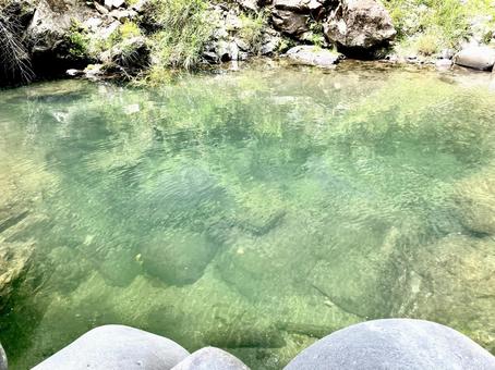 Photo, chuan, mountain stream, clear stream, 