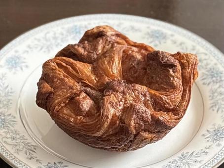 クイニーアマン クイニーアマン,デニッシュ,クロワッサンの写真素材