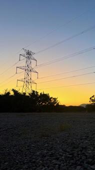 オレンジカラーシーンの写真