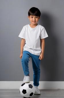サッカー少年#1 サッカー少年#1の写真
