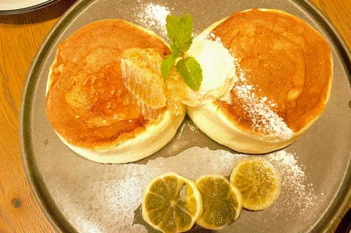 スフレケーキ 3 スフレケーキ 3 ケーキ,ホットケーキ,デザートの写真素材