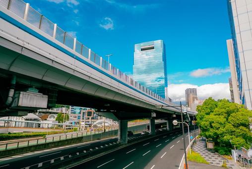 【兵庫】神戸駅の周辺 兵庫,神戸,神戸駅の写真素材