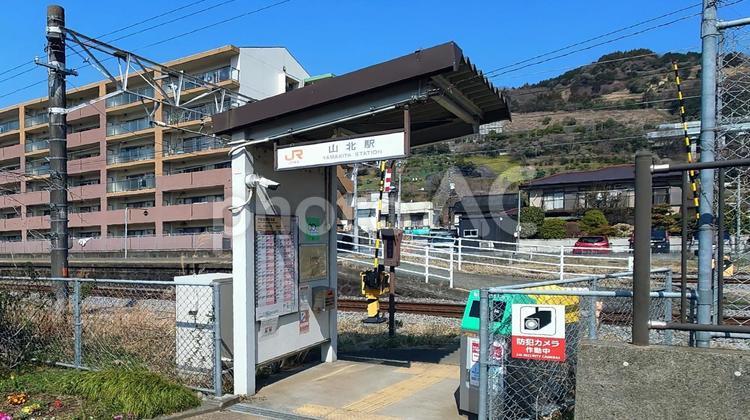 JR御殿場線　山北駅　神奈川県山北町 山北駅,御殿場線,jr東海の写真素材