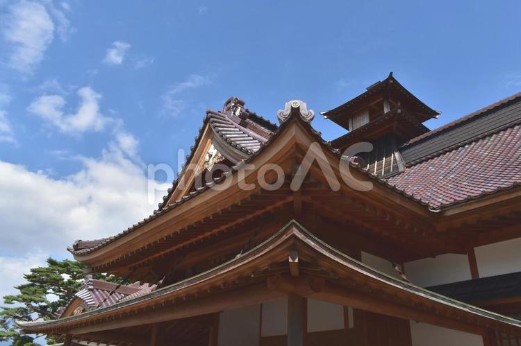 函館奉行所 亀田役所土塁,五稜郭,五稜郭公園の写真素材
