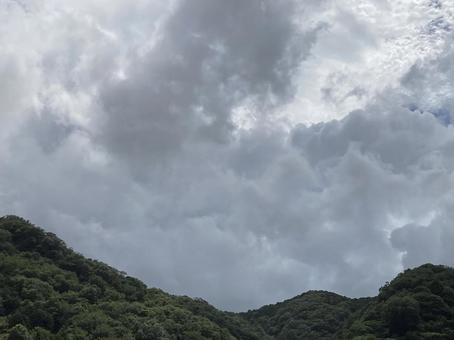 雲と山 雲と山の写真