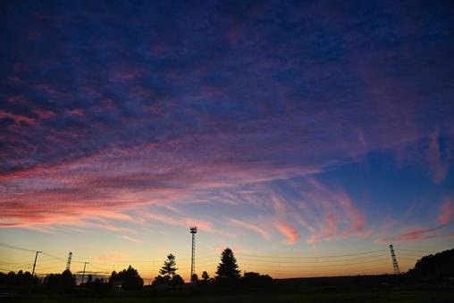 夕焼け 夕焼けの写真
