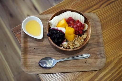 アサイー1 美味しい,アサイーボウル,スーパーフードの写真素材