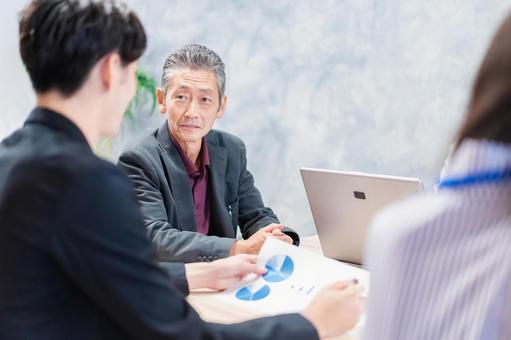 ライフスタイル ライフスタイル 人事,部長,ビジネスの写真素材