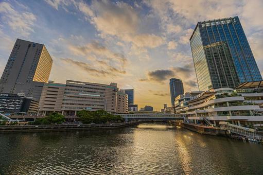 都市景観 都市景観 横浜,みなとみらい,都市景観の写真素材
