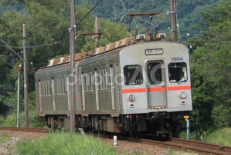 大井川鐵道 7200系（大井川本線） 大井川鐵道,7200系,大井川本線の写真素材