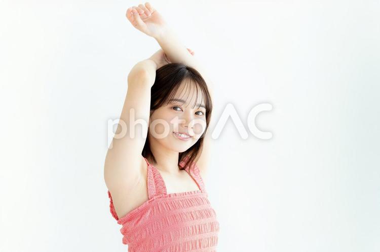 若い女性の美容イメージ 美容,ビューティー,ワキの写真素材