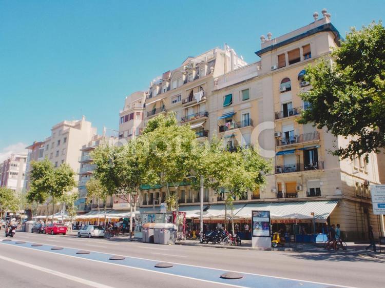 スペイン　バルセロナの街並み 旅行,旅,海外の写真素材