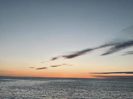 夕日 夕日の写真