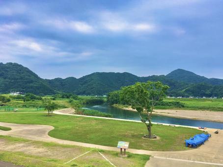 函南の風景(静岡県) 函南の風景(静岡県) 函南,伊豆,狩野川の写真素材