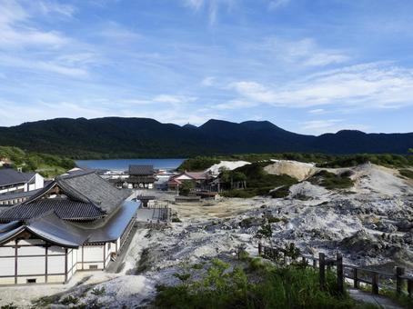 霊場恐山全景 霊場恐山全景の写真