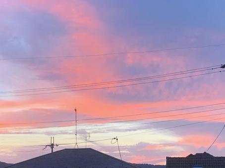 夕焼け空 夕焼け空の写真