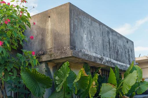 竹富島 コンクリート家屋 竹富島 コンクリート家屋 竹富島,家屋,コンクリートの写真素材