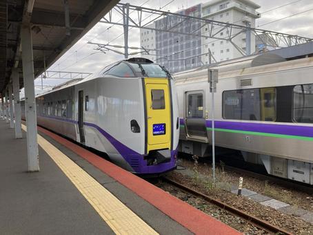 新幹線の前方後方部分 新幹線,前,後ろの写真素材