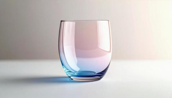 虹色のグラス 虹色のグラスの写真