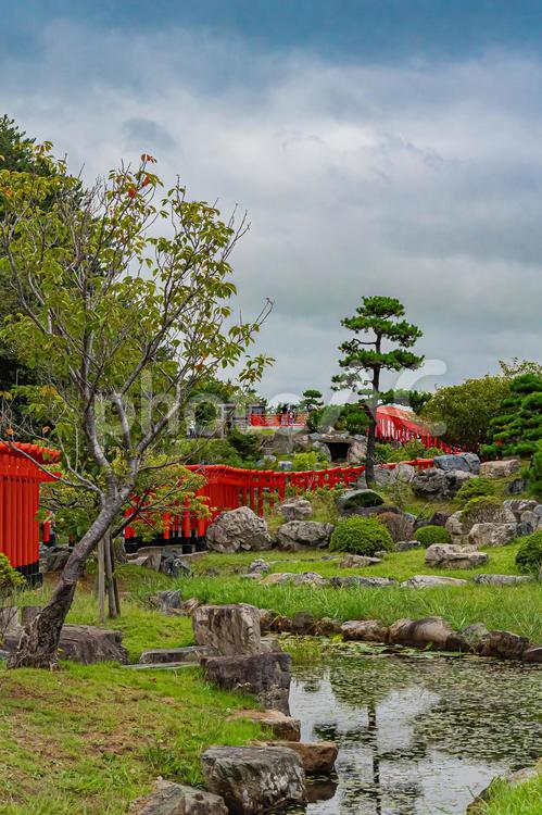 青森県　高山稲荷神社 青森,青森県,観光の写真素材