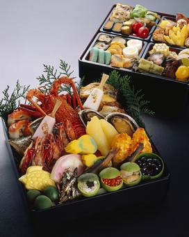 お節料理 お節料理 おせち料理,お正月,正月の写真素材