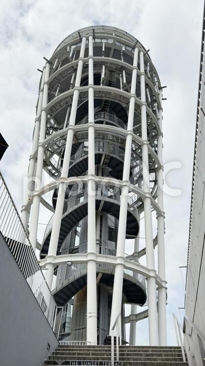 江の島シーキャンドル（タワー） 神奈川,湘南,湘南海岸の写真素材