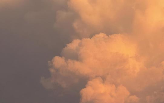 Photo, cumulonimbus, evening, cloud, 