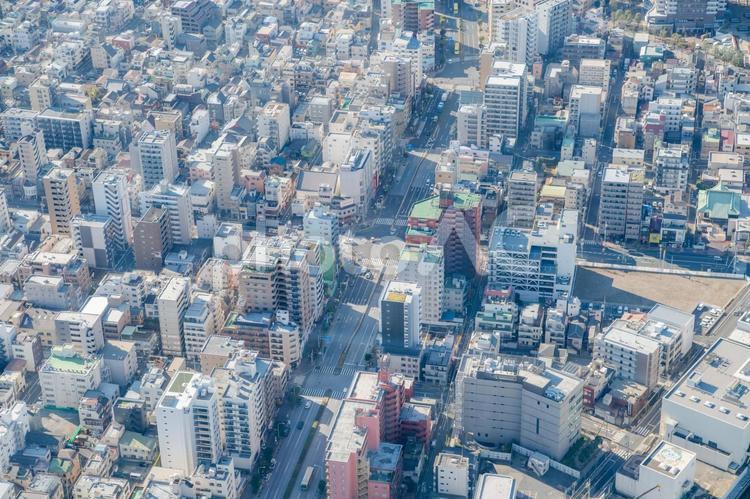 都市風景　素材　イメージ 都会,東京,日本の写真素材