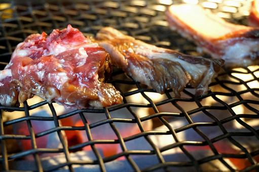 羊の焼肉 生肉,肉,羊の写真素材