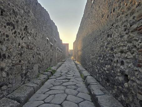 イタリア旅行　ポンペイ イタリア,ヨーロッパ,ローマの写真素材