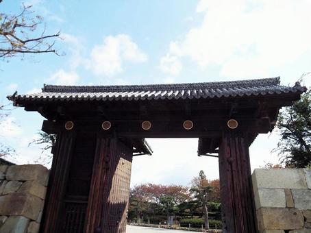 【風景写真】姫路城の風景 【風景写真】姫路城の風景の写真