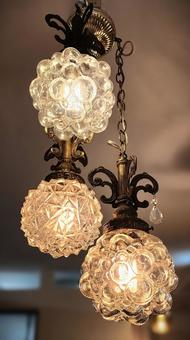 Photo, bubble glass, pendant, pendant light, 