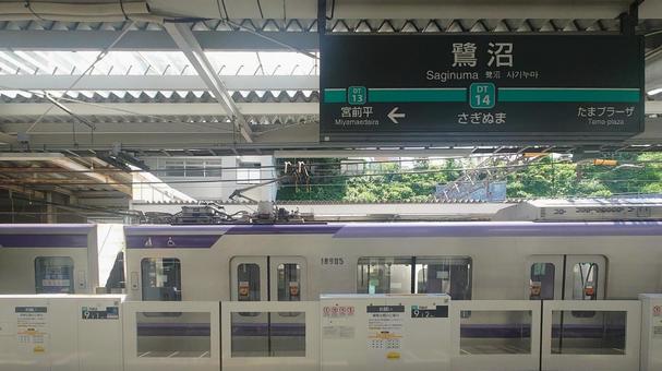 東急田園都市線 鷺沼駅 川崎市宮前区 東急田園都市線 鷺沼駅 川崎市宮前区の写真