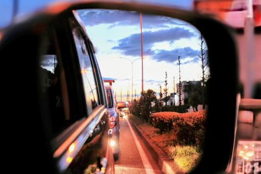 サイドミラー サイドミラー サイドミラー,ドアミラー,ミラーの写真素材