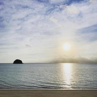 沖縄の海 沖縄の海 沖縄,海,浜辺の写真素材