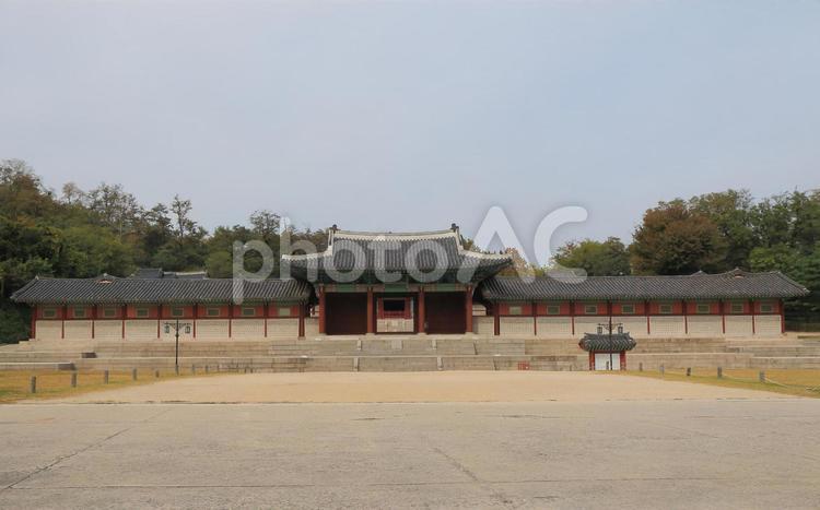 韓国　ソウルの慶熙宮　キョンヒグン ソウル,韓国,慶熙宮の写真素材