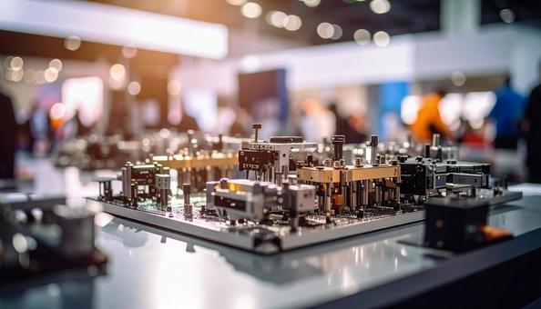 産業機械の展示会　ビジネス展示会の写真