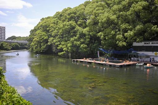 The peaceful Benkei Moat, JPG
