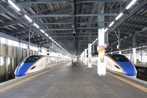上越新幹線「とき」2 新幹線 車両 上越新幹線「とき」2 新幹線 車両 新幹線,上越新幹線,ときの写真素材