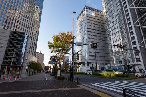 中野坂上 中野坂上,東京,早朝の写真素材