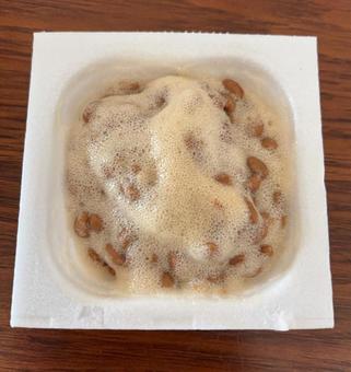 R7.10.14　納豆　1 納豆,混ぜた,泡の写真素材