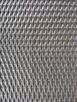 つやのある黒い編み目のアップ 網目,座編み,黒の写真素材