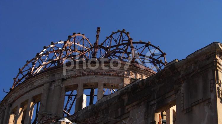 原爆ドーム、いつ来ても胸が痛む 原爆ドーム,観光地,世界遺産の写真素材