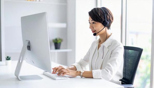 ビジネスオペレーターの写真