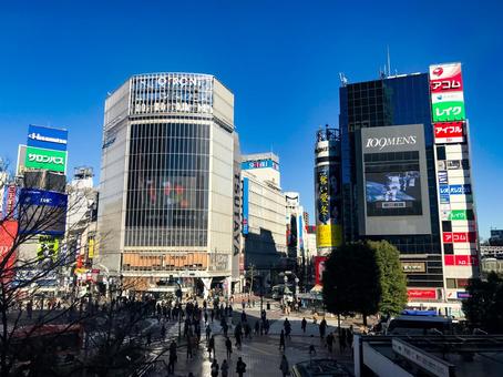 渋谷スクランブル交差点 渋谷スクランブル交差点 渋谷,スクランブル,交差点の写真素材