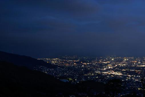 大阪の夜景 夜景,大阪,夜の写真素材