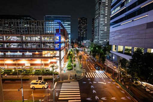 Toyosu night view, JPG Toyosu night view, JPG