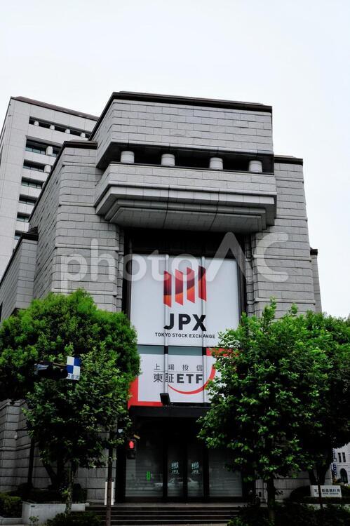東京証券取引所 東京証券取引所,兜町,jpxの写真素材