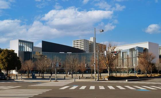さいたま市 北区役所 さいたま市 北区役所 プラザノース,さいたま市北区,図書館の写真素材